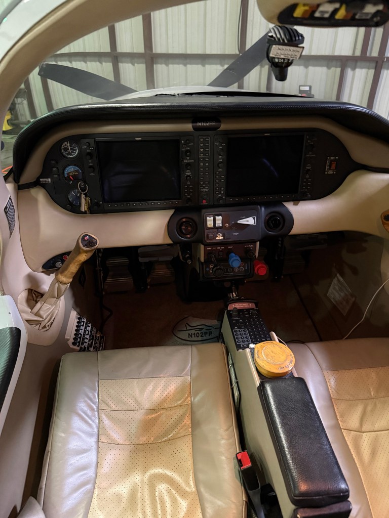 Interior of Columbia 350